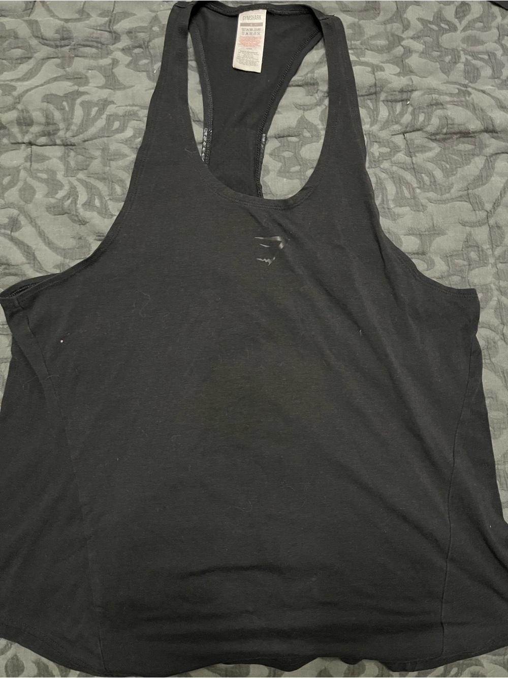 Gymshark Black Racerback Workout Tank